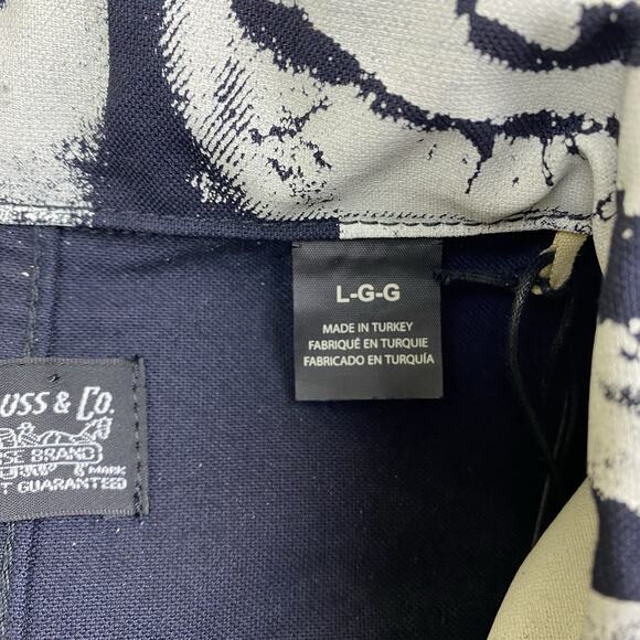 Levi's Skateboarding Garage Jacket X Roemello Ugale Eye Print L Black White NWT - Picture 5 of 14